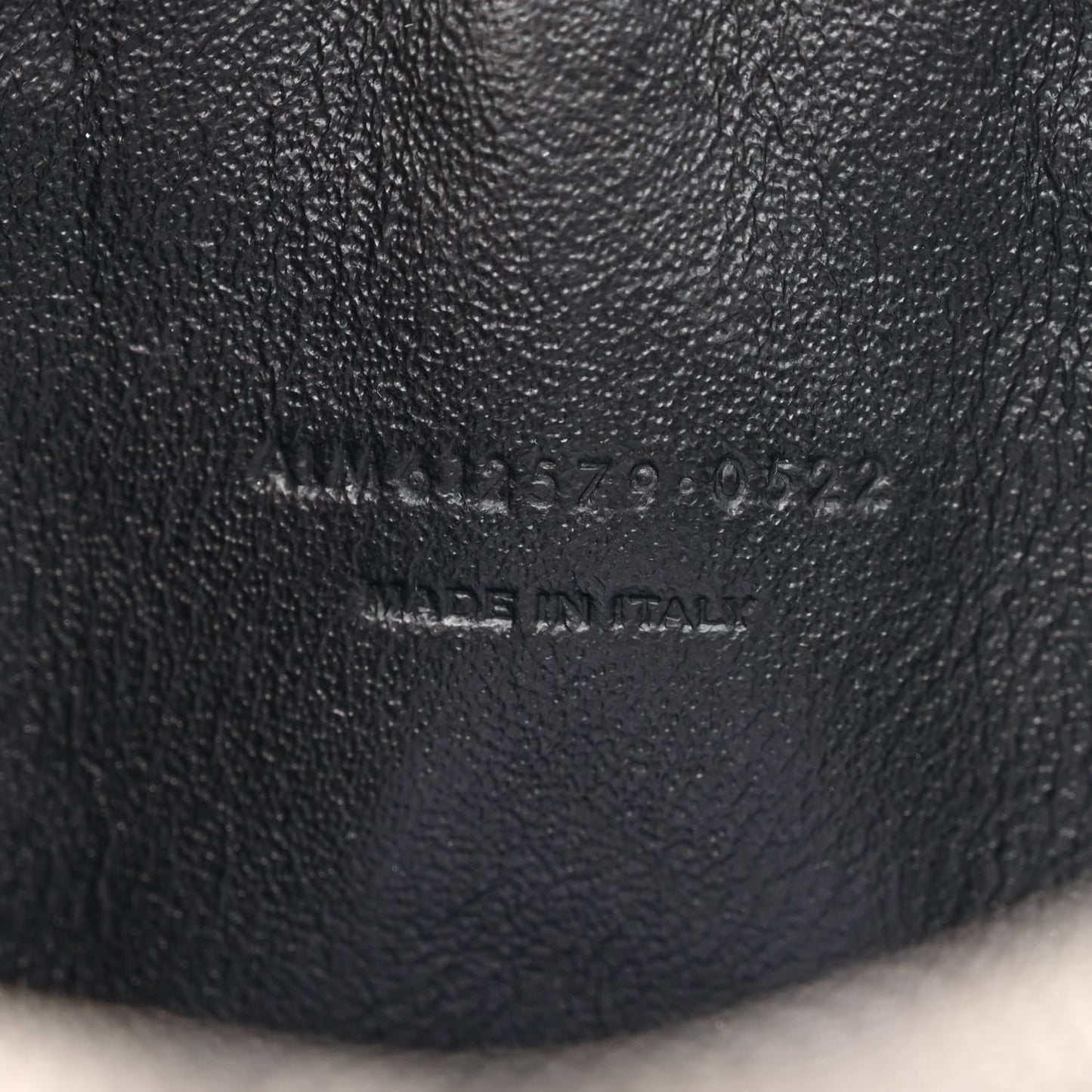 Grain De Poudre Matelasse Monogram Mini Lou Camera Bag Black