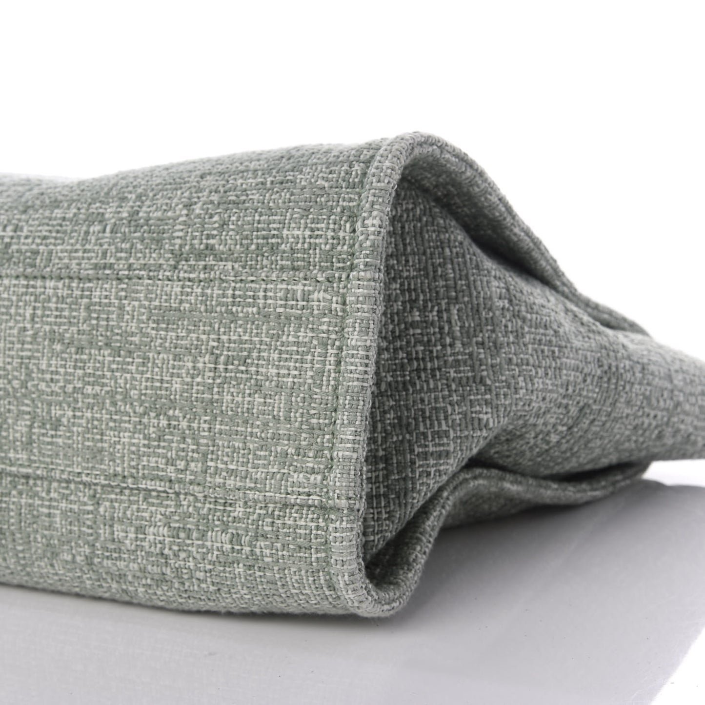 Canvas Small Deauville Tote Green