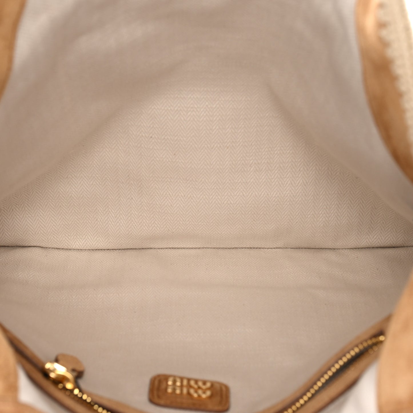 Camoscio Crochet Ivy Tote Cannella