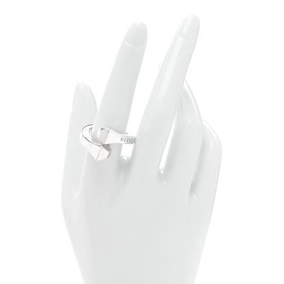 Gucci Sterling Silver Chiodo Double Nail Ring 57 8 2 of 4