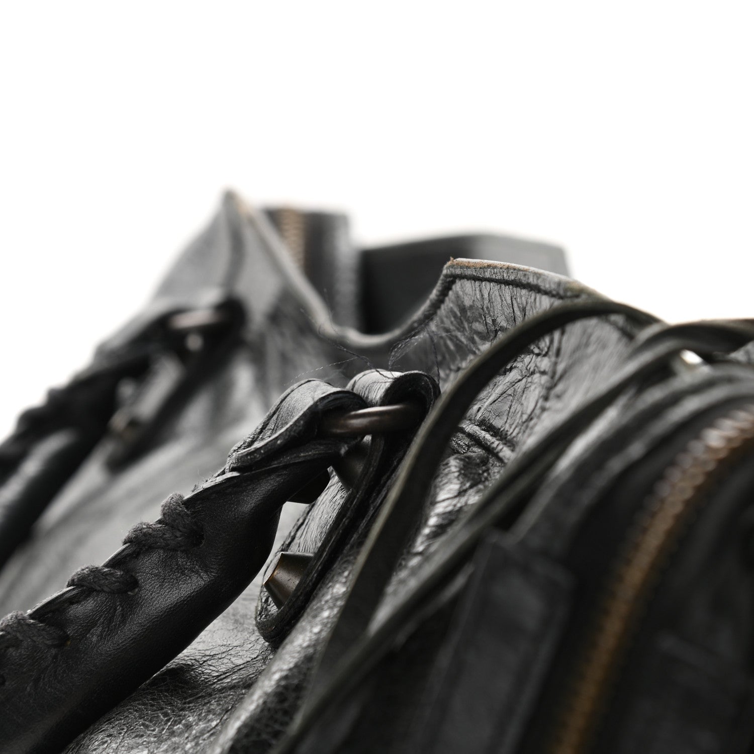 Balenciaga Agneau Classic Hardware Part Time Black 7 of 13