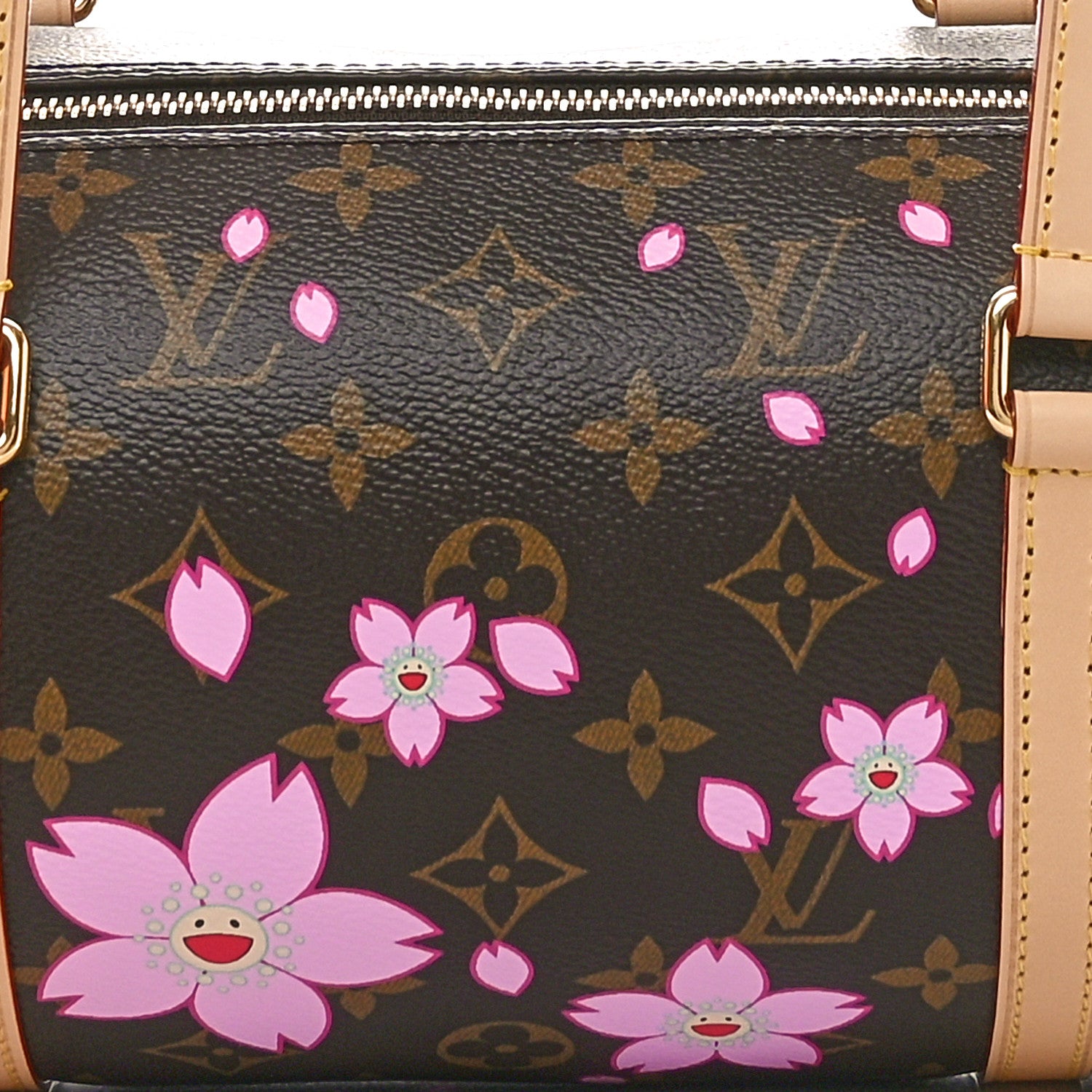 Louis Vuitton LV X TM Monogram Cherry Blossom Papillon Sakura Brown 7 of 10