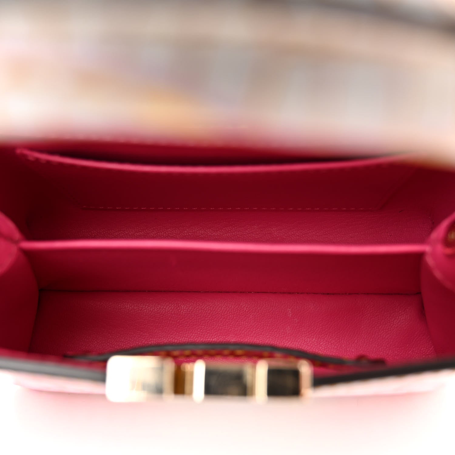 Louis Vuitton Crocodile Mini Capucines Sahara Rose 5 of 9