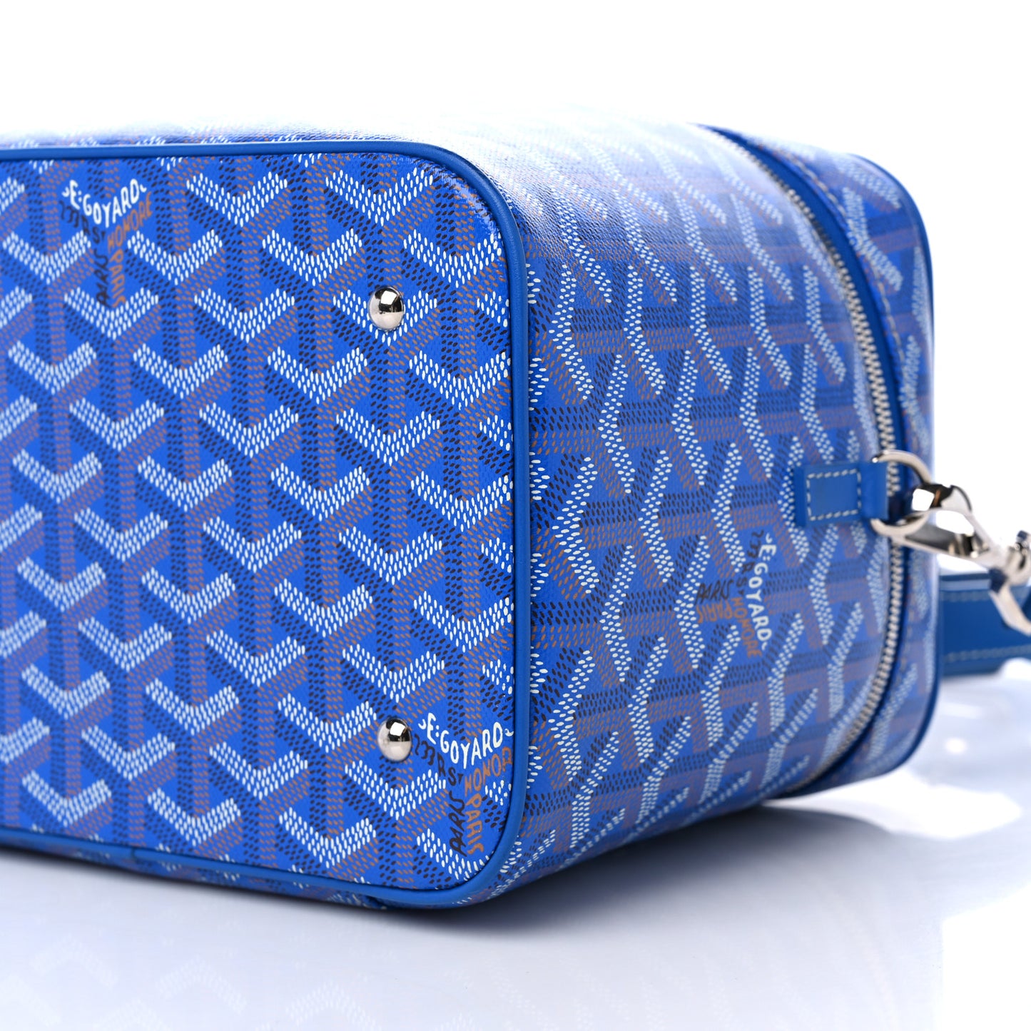 Goyardine Muse Vanity Case Sky Blue