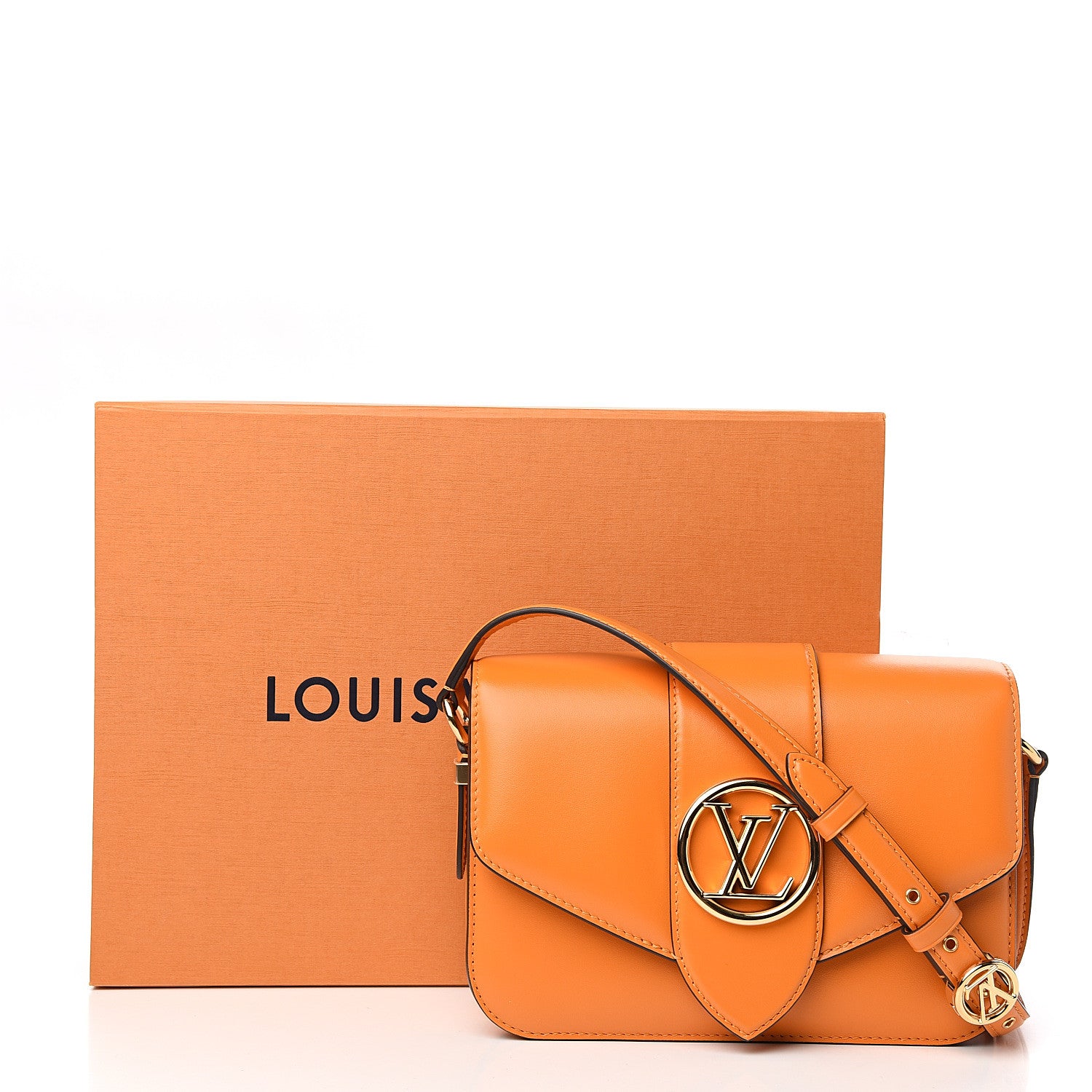 Louis Vuitton Smooth Calfskin Pont 9 Summer Gold 8 of 8