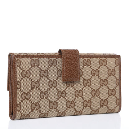 Gucci Monogram Continental Flap Wallet Brown 3 of 7