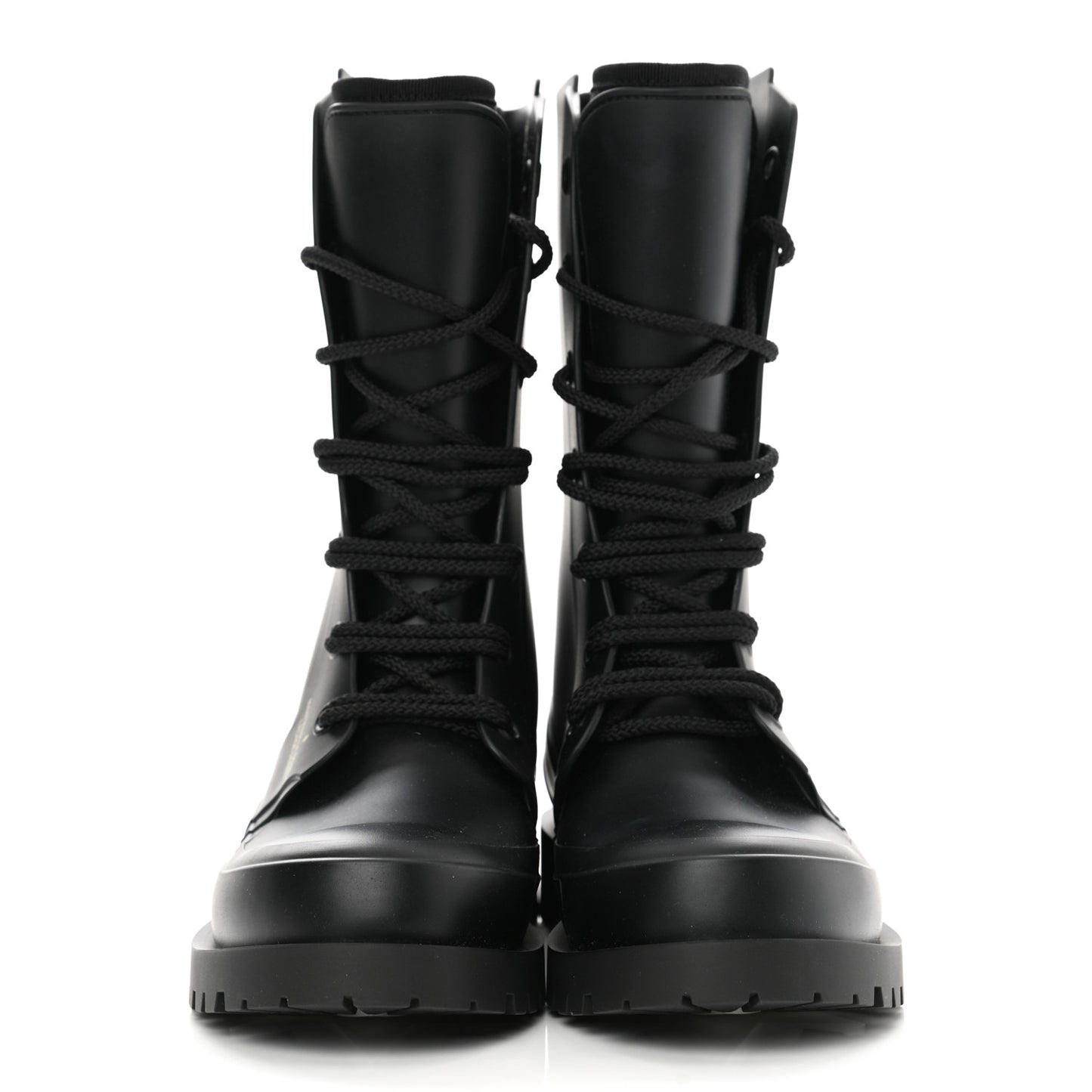 Rubber Diorcamp Low Boots 37 Black