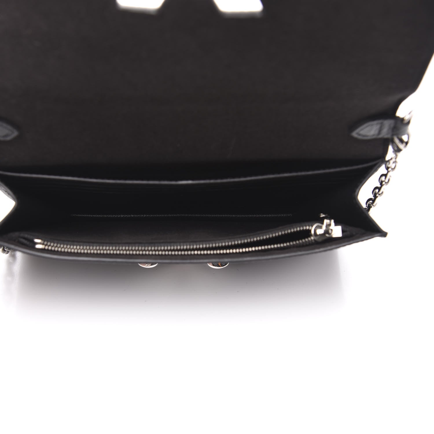 Louis Vuitton Epi Twist Belt Chain Wallet Black 5 of 8