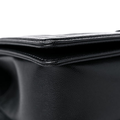 Chanel Caviar Quilted Medium Boy Flap Black 8 of 12