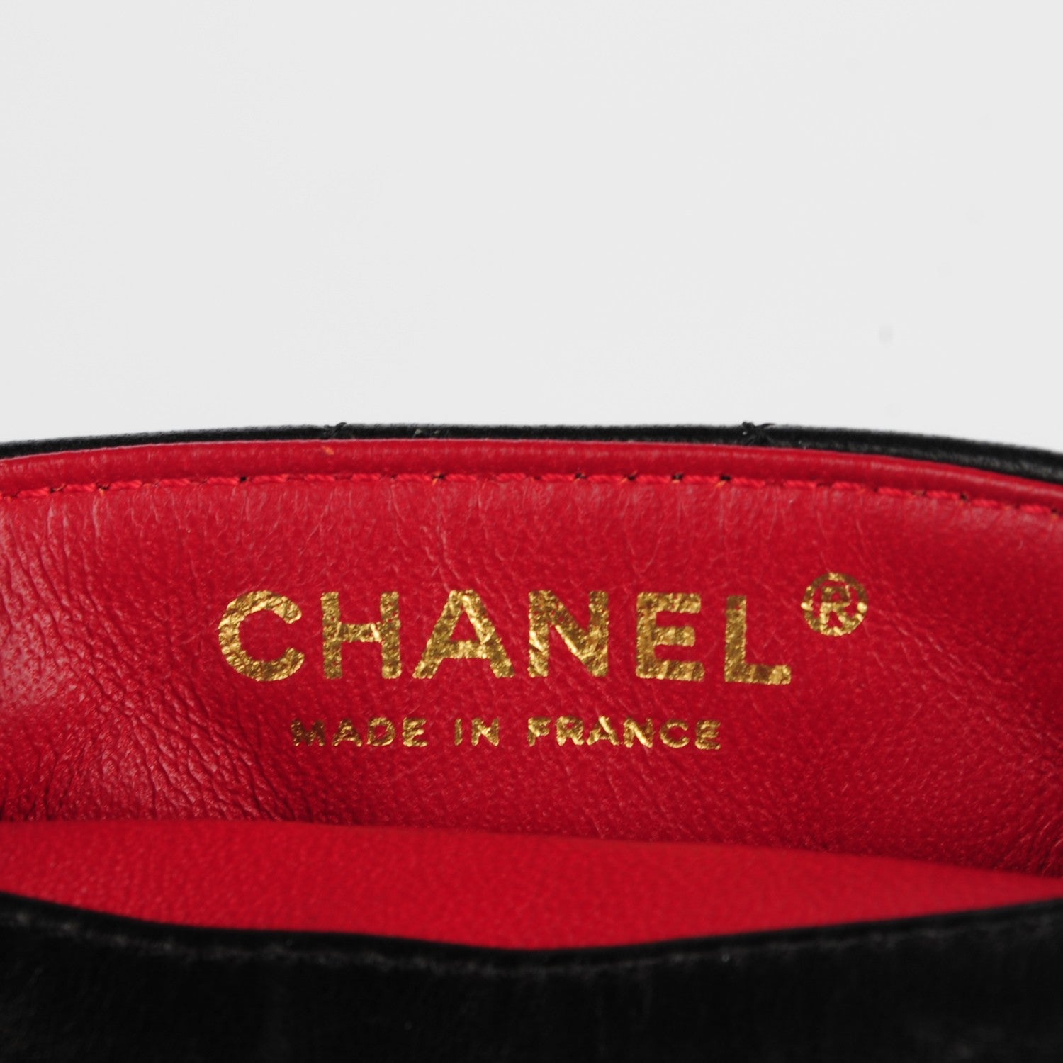 Chanel Lambskin Quilted Mini Square Flap Black 6 of 8