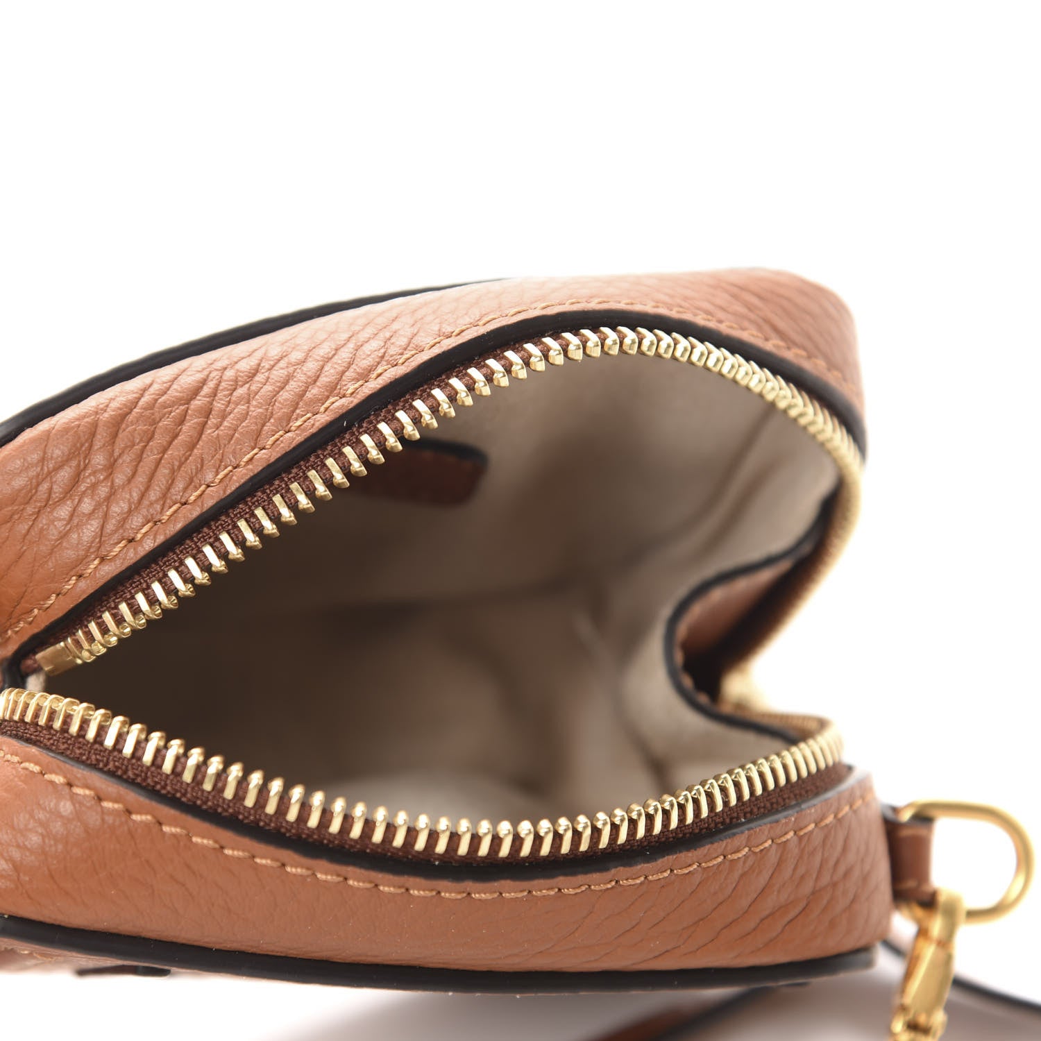 Chloe Calfskin Mini Marcie Crossbody Bag Tan 5 of 11