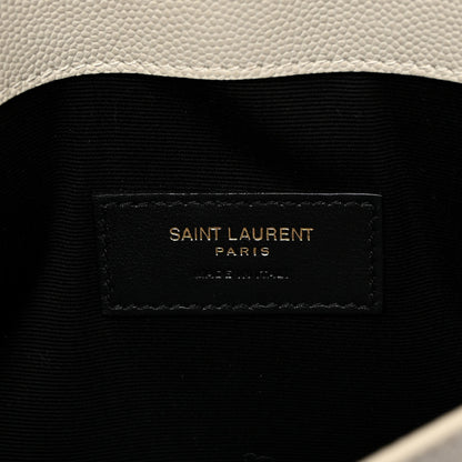 Saint Laurent Grain De Poudre Uptown Pouch Crema Soft 6 of 8