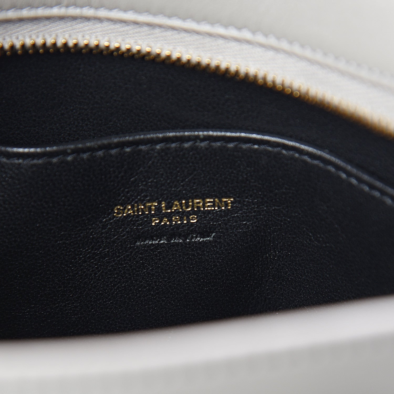 Saint Laurent Calfskin Monogram Baby Cabas Fog 5 of 9