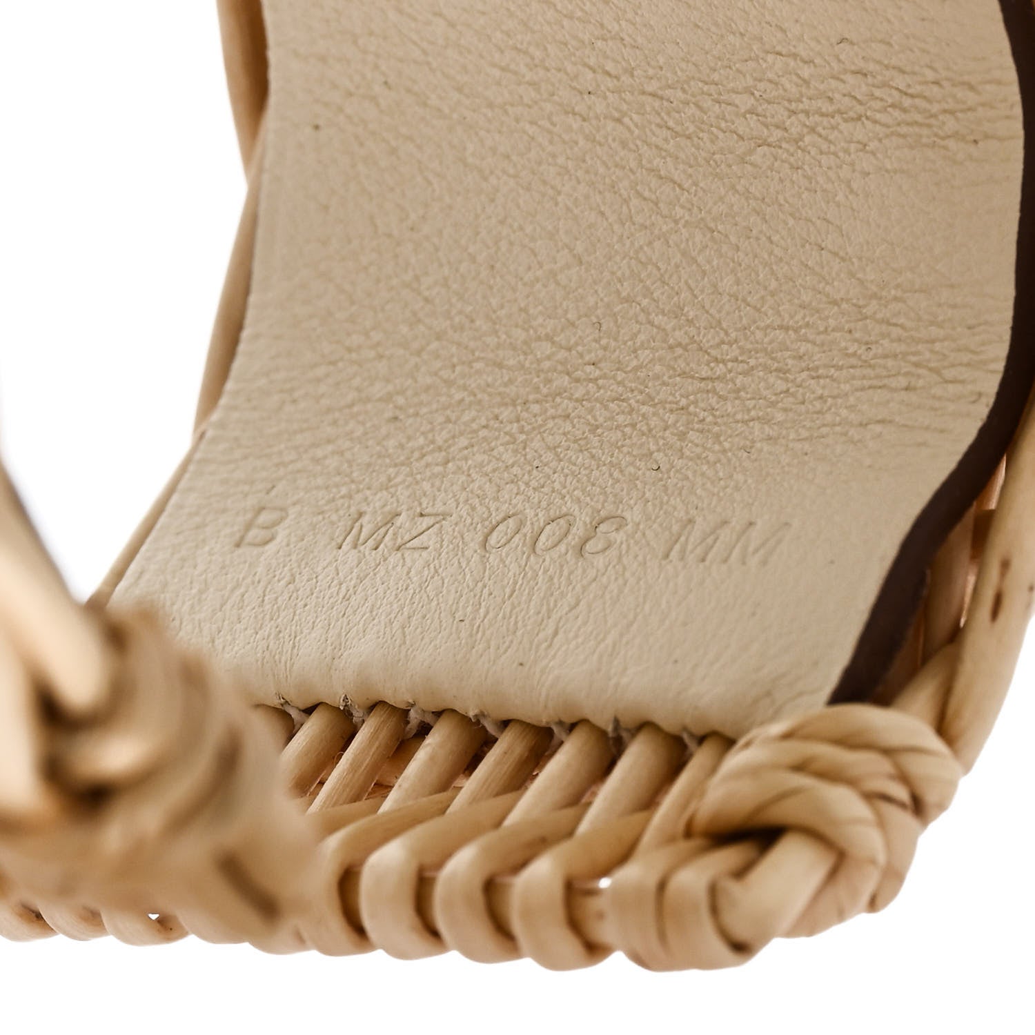 Hermes Wicker Swift Medor Picnic Cuff Bracelet T2 Nata 5 of 6