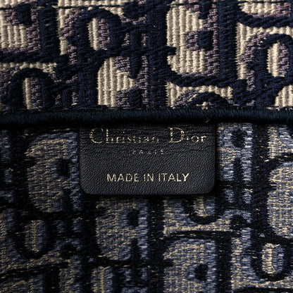 Christian Dior Oblique Book Tote Blue Multicolor 6 of 11