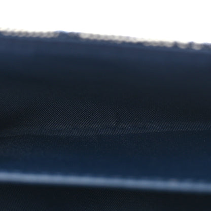 Christian Dior Monogram Compact Saddle Wallet Blue 5 of 10
