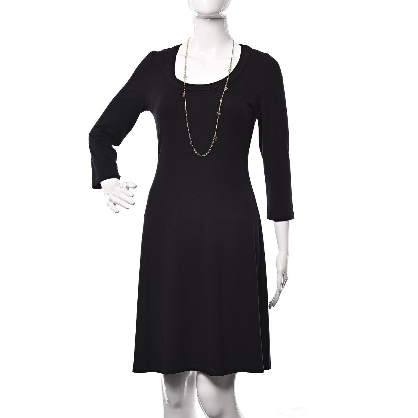 Logomania Sautoir Necklace Silver Gold