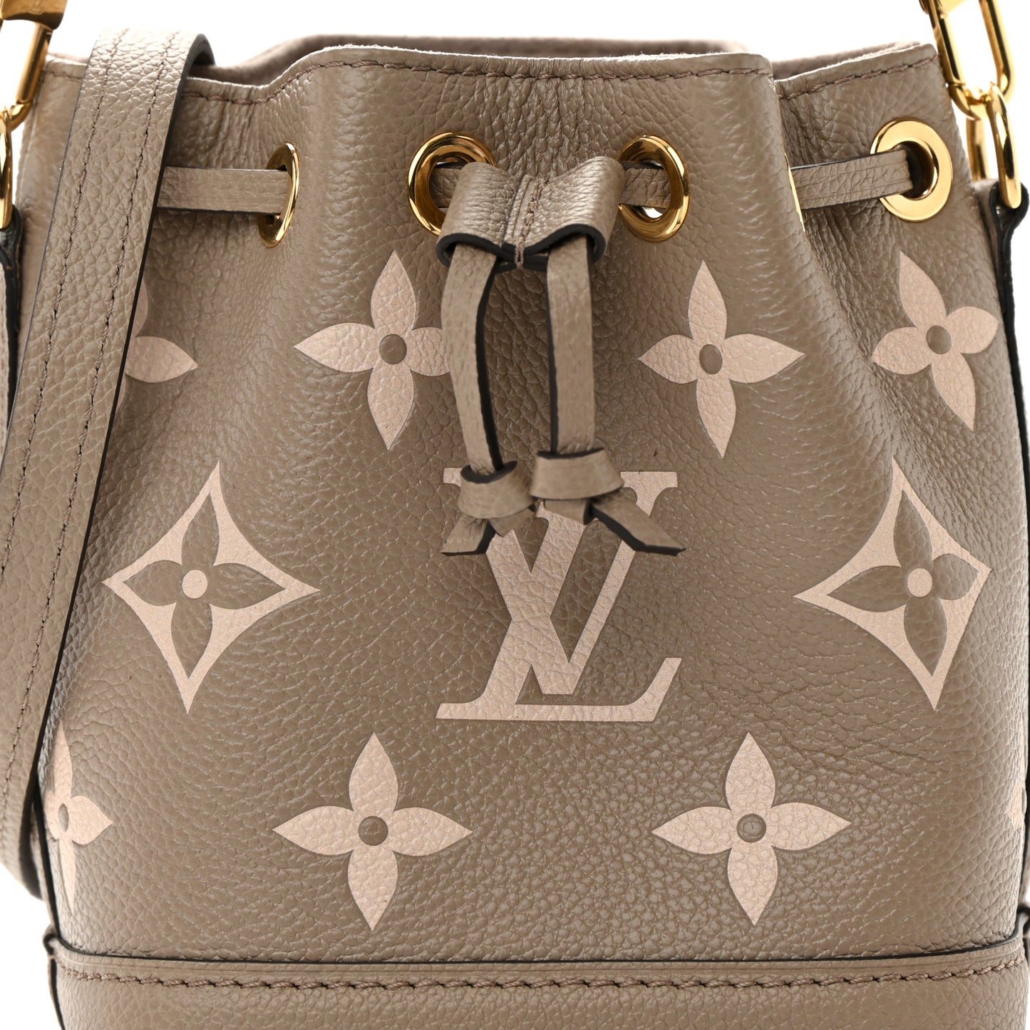 Empreinte Monogram Giant Nano Noe Tourterelle Creme