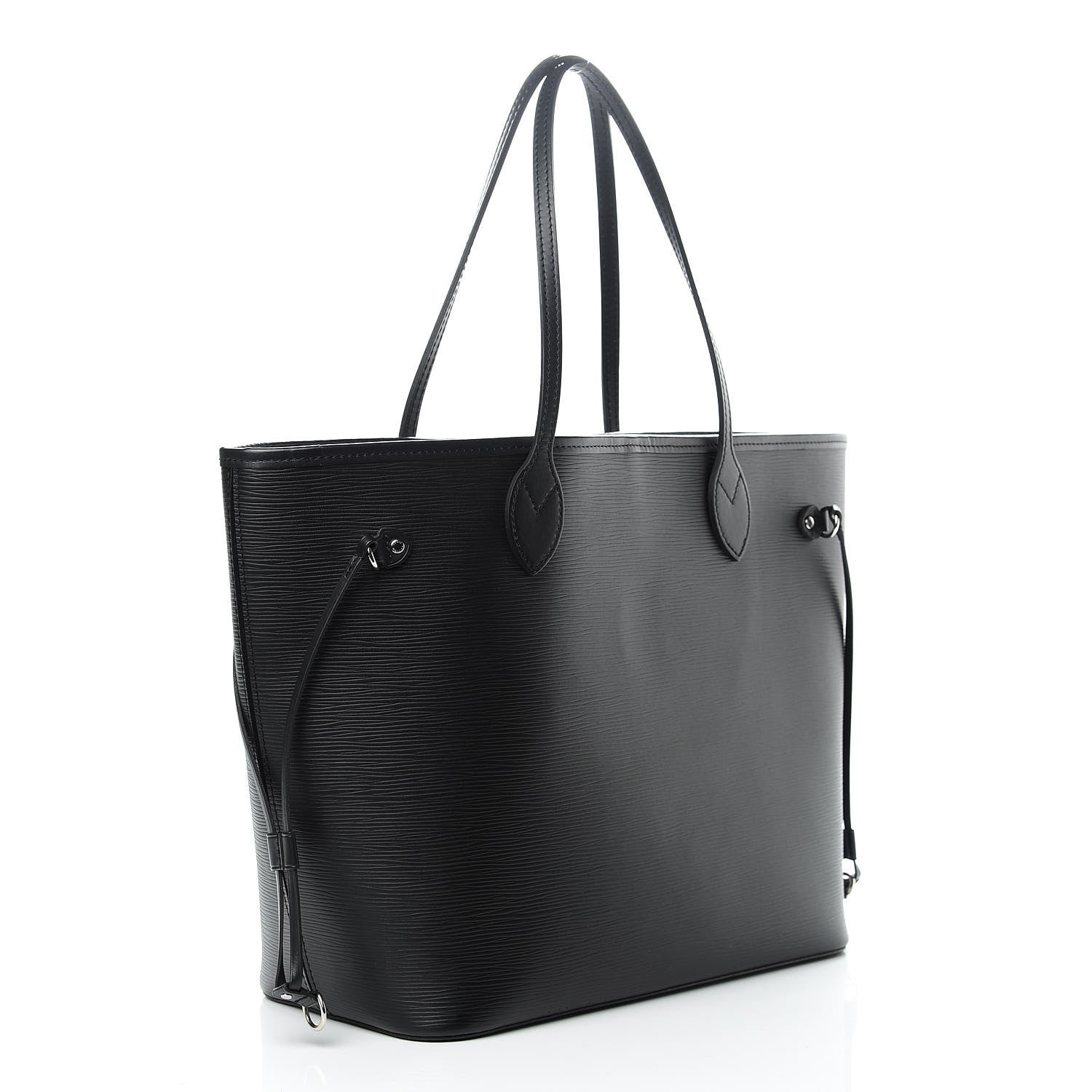 Louis Vuitton Epi Neverfull MM Black 4 of 14