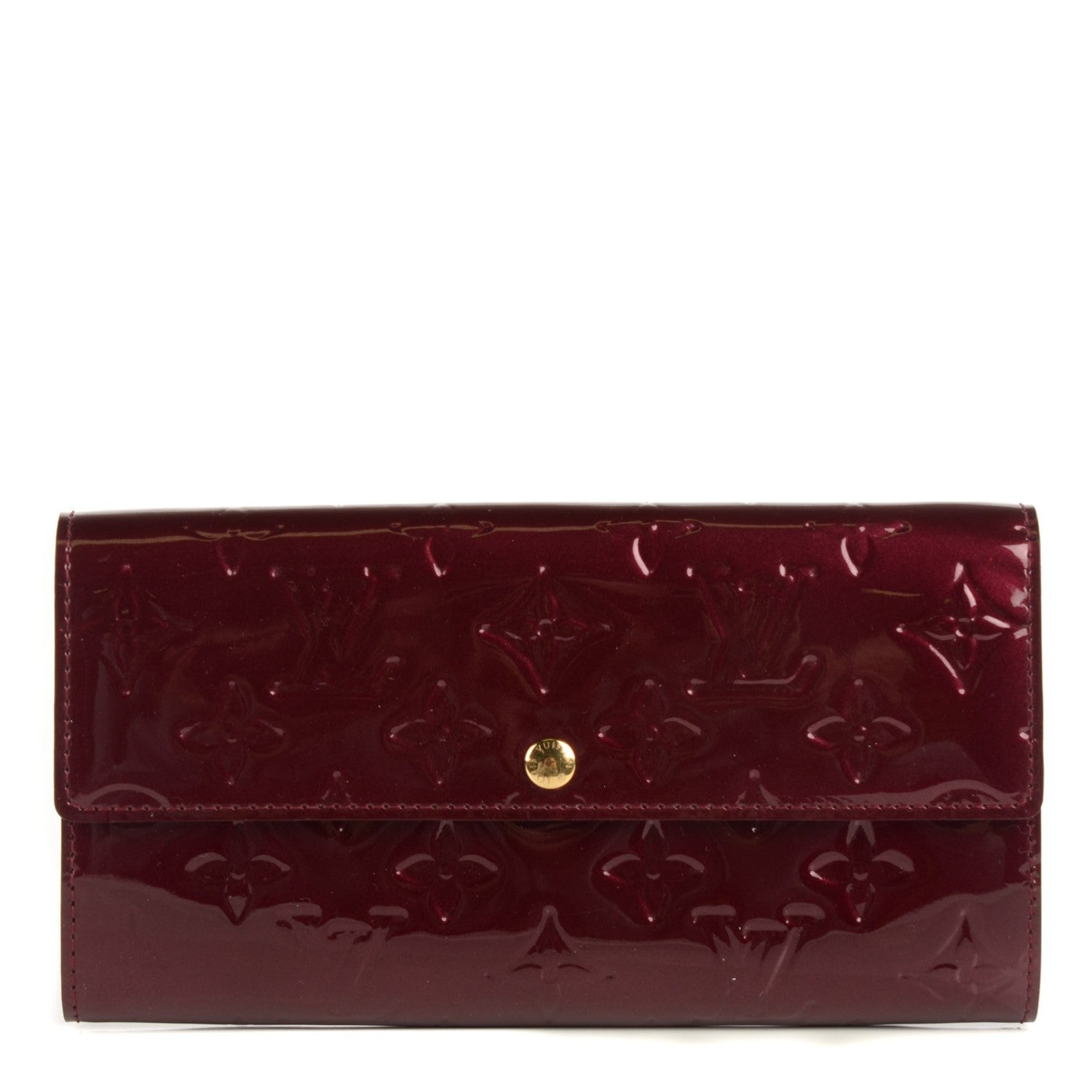 Louis Vuitton Vernis Sarah Wallet Rouge Fauviste 1 of 7