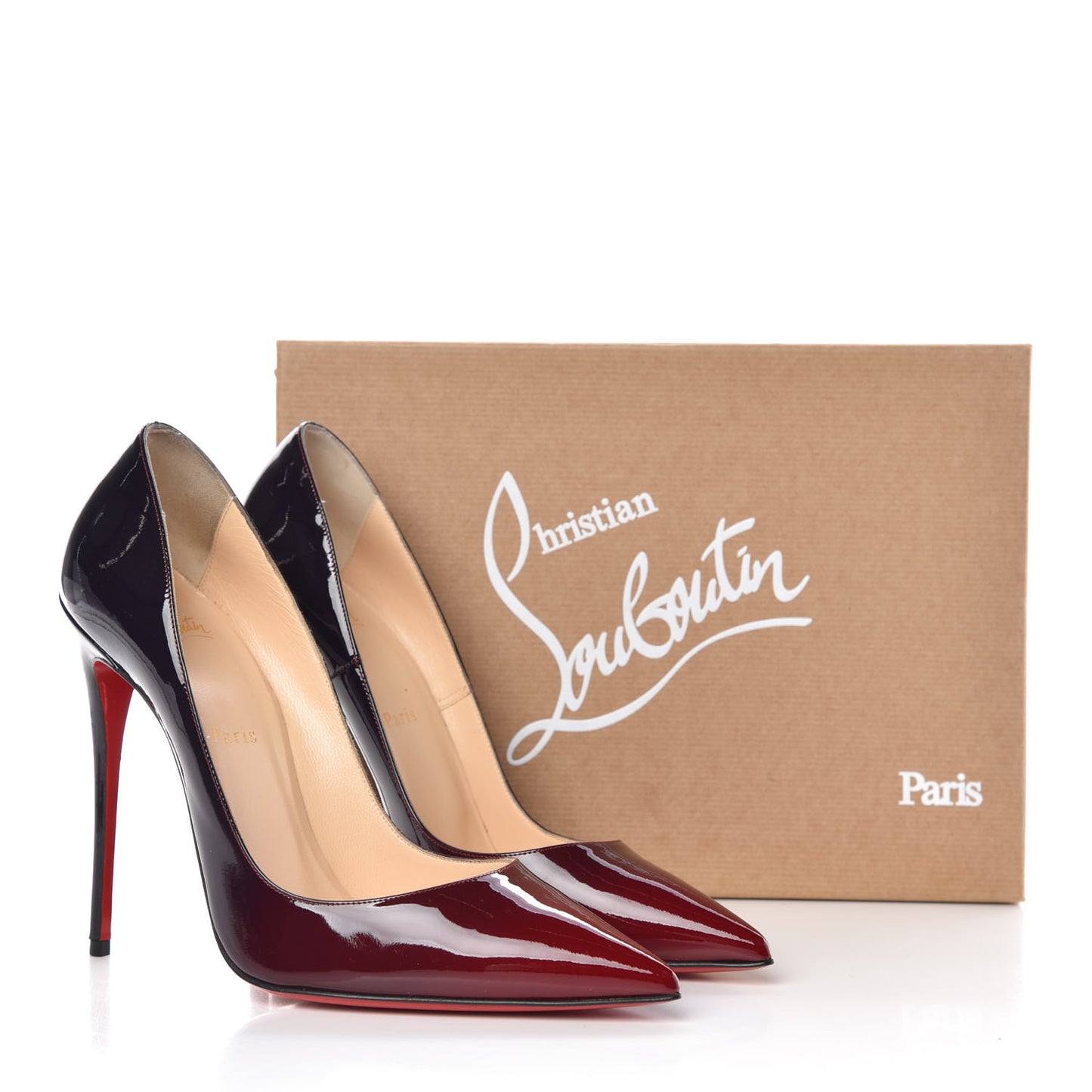 Patent Degrade So Kate 120 Pumps 40.5 Carmin Night