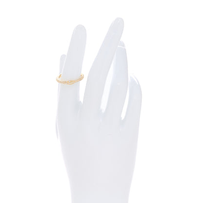 Gucci 18K Yellow Gold Diamond Ouroboros Snake Ring 52 6 2 of 5