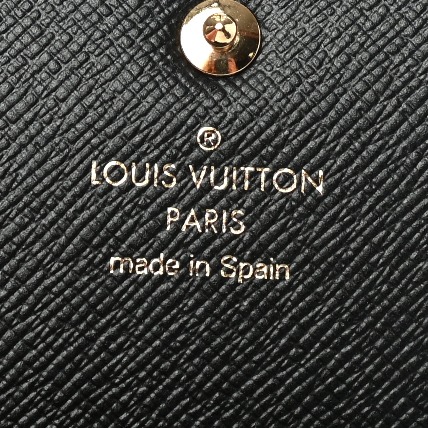 Louis Vuitton Monogram Giant Wild At Heart Rosalie Coin Purse Black 6 of 6