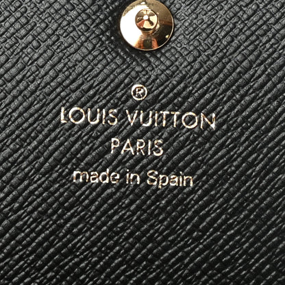 Louis Vuitton Monogram Giant Wild At Heart Rosalie Coin Purse Black 6 of 6
