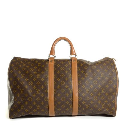 Louis Vuitton French Company Monogram Keepall 55 1 of 6
