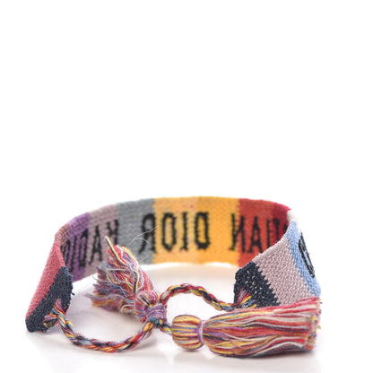 Christian Dior Woven Cotton J'Adior Friendship Bracelet Set Multicolor 4 of 5