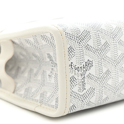 Goyard Goyardine Jouvence Toiletry Pouch White 8 of 9