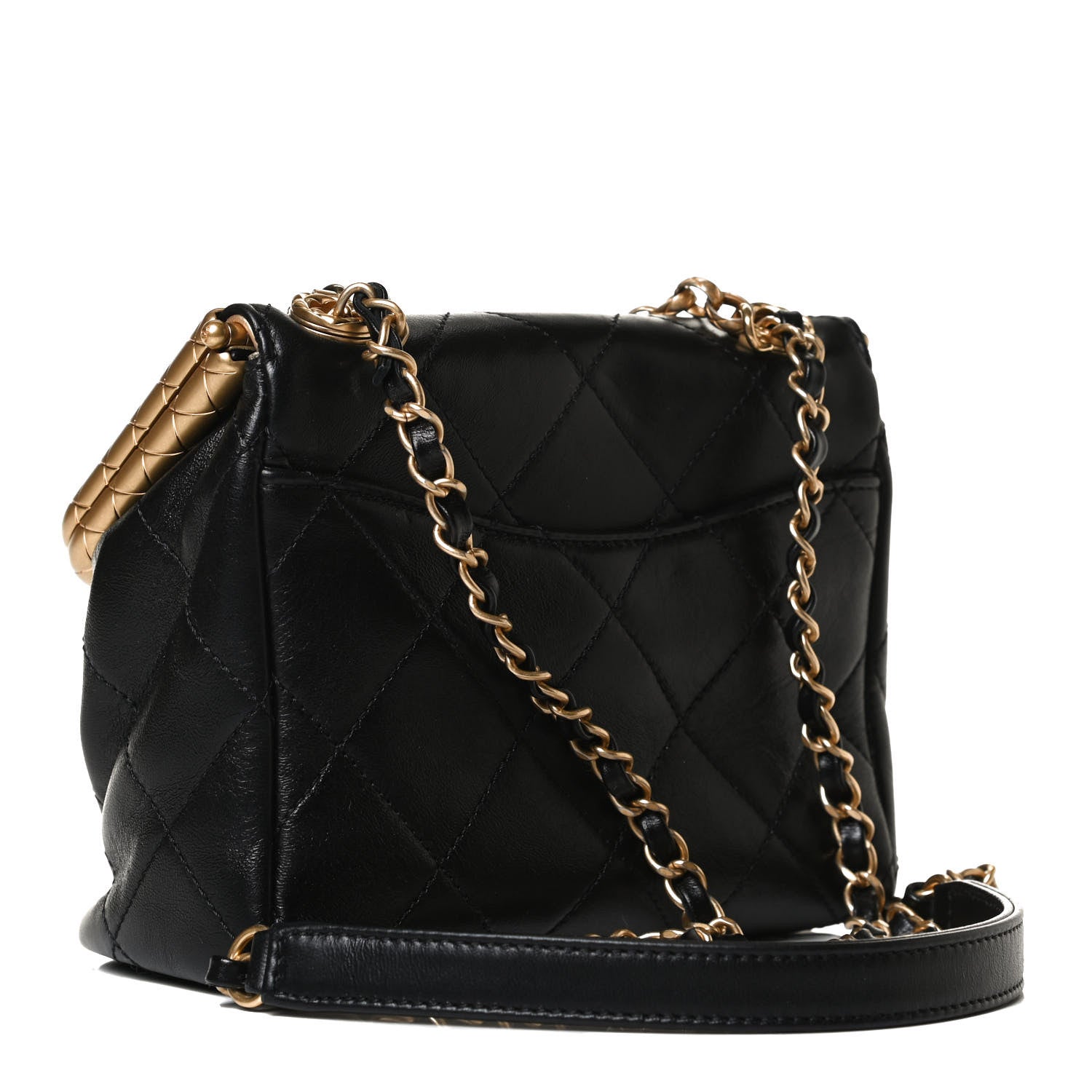 Chanel Lambskin Quilted My Crush Bag Black 3 of 14
