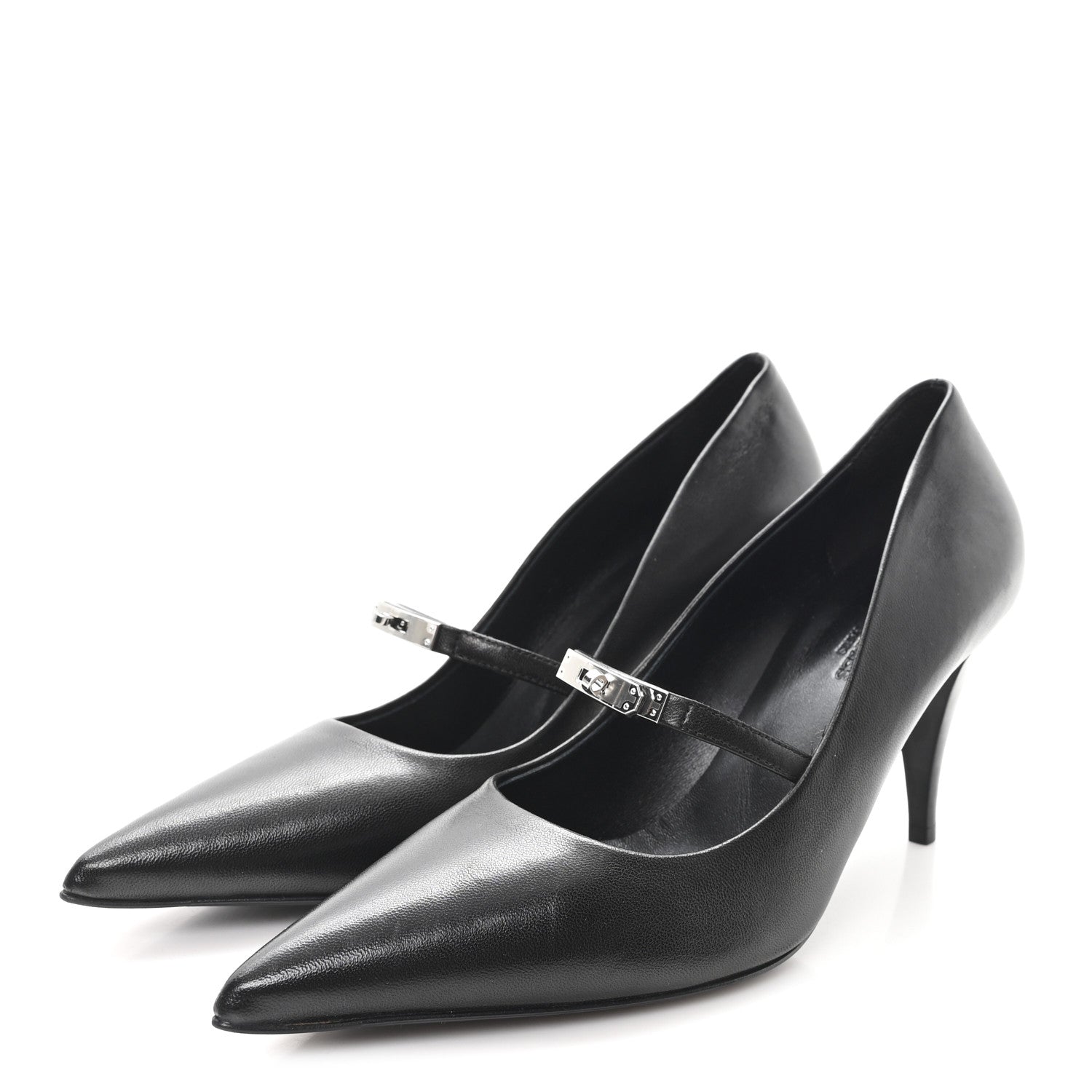 Hermes Nappa Majeste 60 Pumps 38 Black 4 of 10