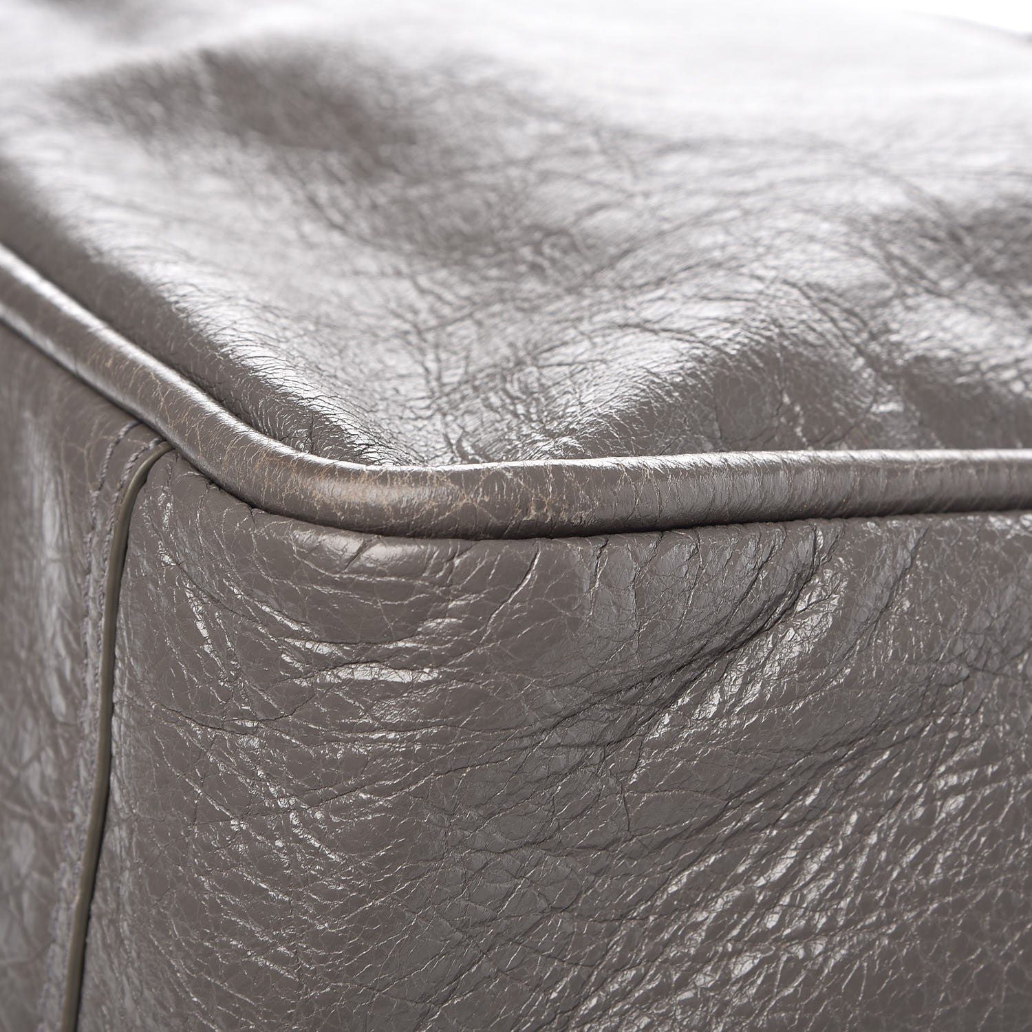 Balenciaga Agneau Medium Blanket Square Tote Grey 16 of 16