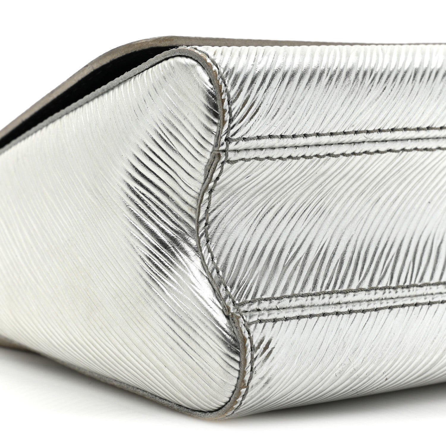 Louis Vuitton Epi Twist Shoulder Bag PM Argent 8 of 14