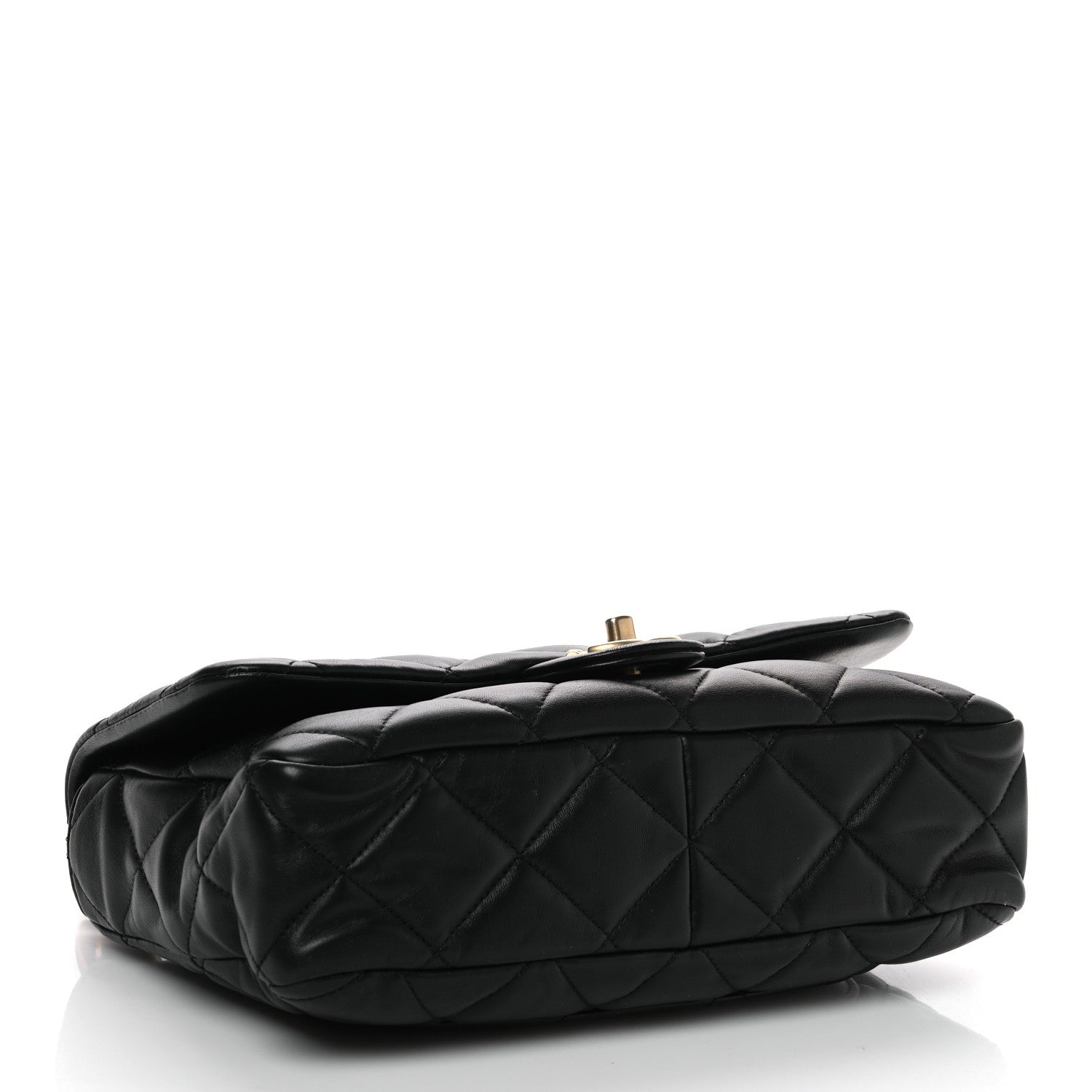 Chanel Lambskin Quilted Large Funky Town Flap Black 4 of 10