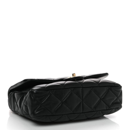 Chanel Lambskin Quilted Large Funky Town Flap Black 4 of 10