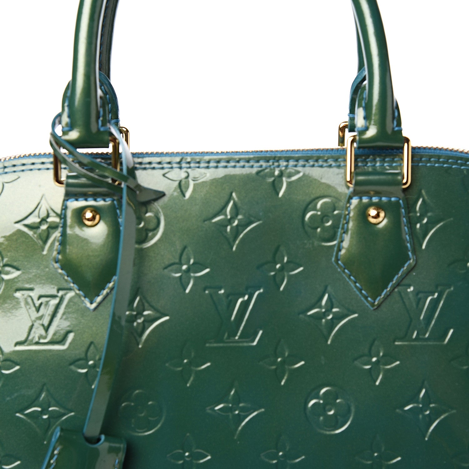 Louis Vuitton Vernis Alma GM Blue Galactic 9 of 10