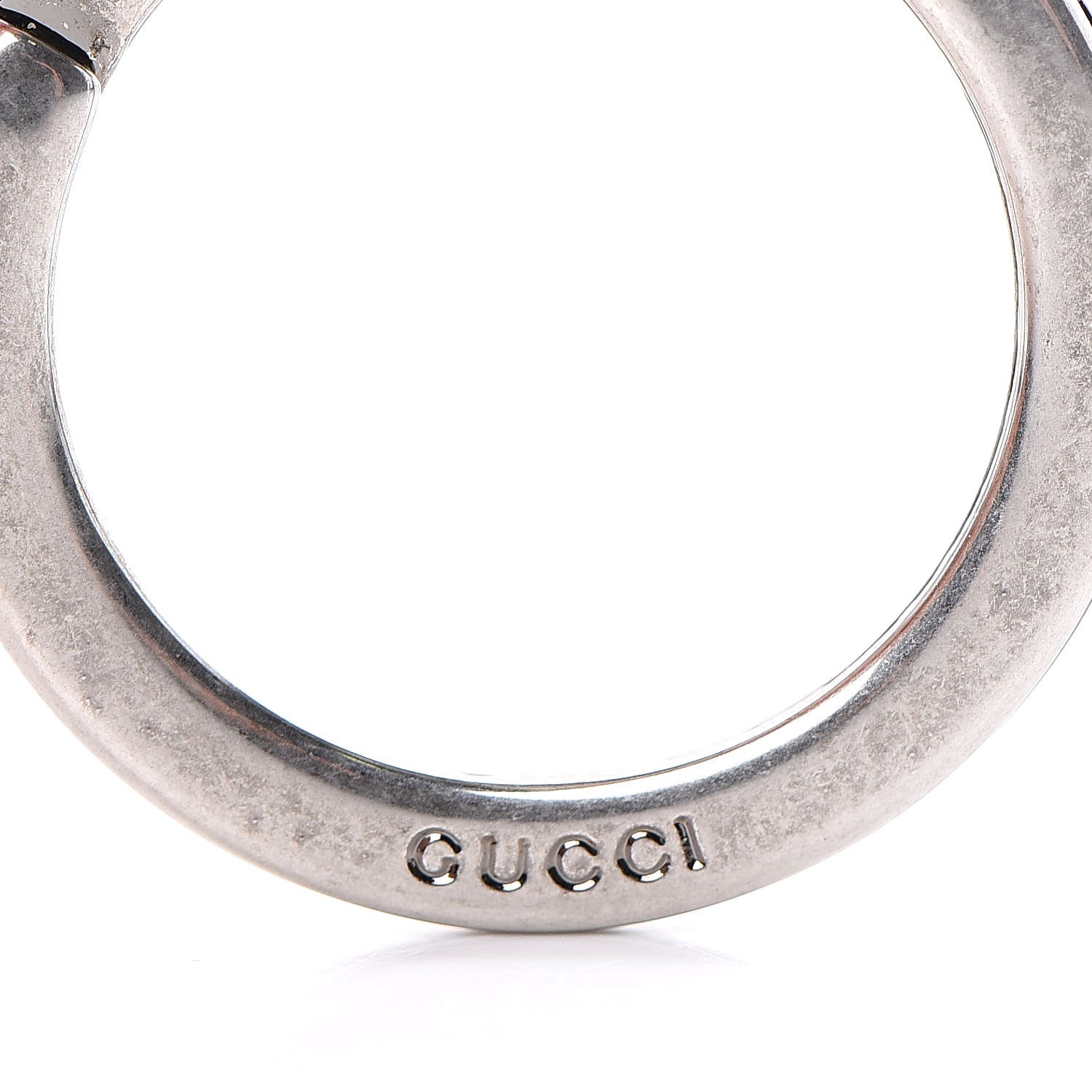 Gucci Metal Interlocking GG Key Charm Silver 4 of 5