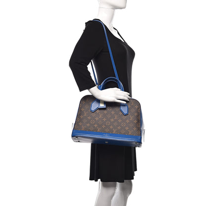 Louis Vuitton Monogram Dora MM Electric Blue 2 of 10