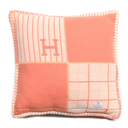 Hermes Wool Cashmere Avalon Cabriole Pillow Melon 4 of 8