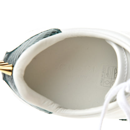 Gucci Calfskin Web Pearl Studded Womens Ace Sneakers 35 White 8 of 9