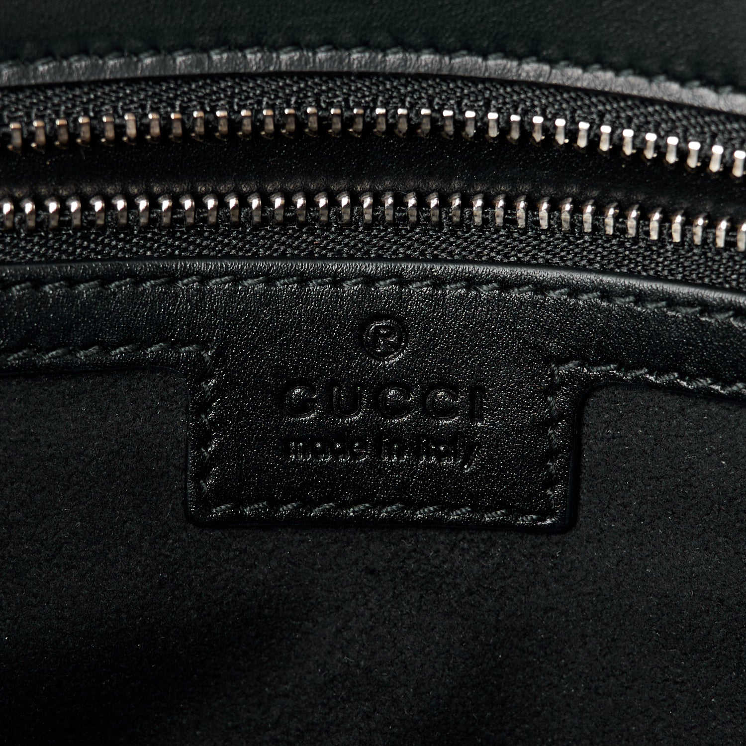 Gucci Senna Calfskin Petite GG Top Handle Shoulder Bag Black 6 of 11