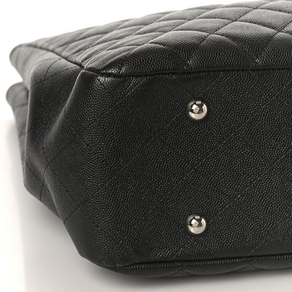 Chanel Caviar Quilted Large Shopping Tote Black 8 of 9