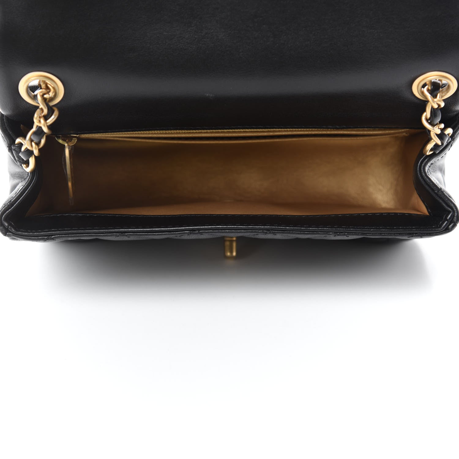 Chanel Lambskin Quilted Mini Rectangular Pearl Crush Flap Black 5 of 11