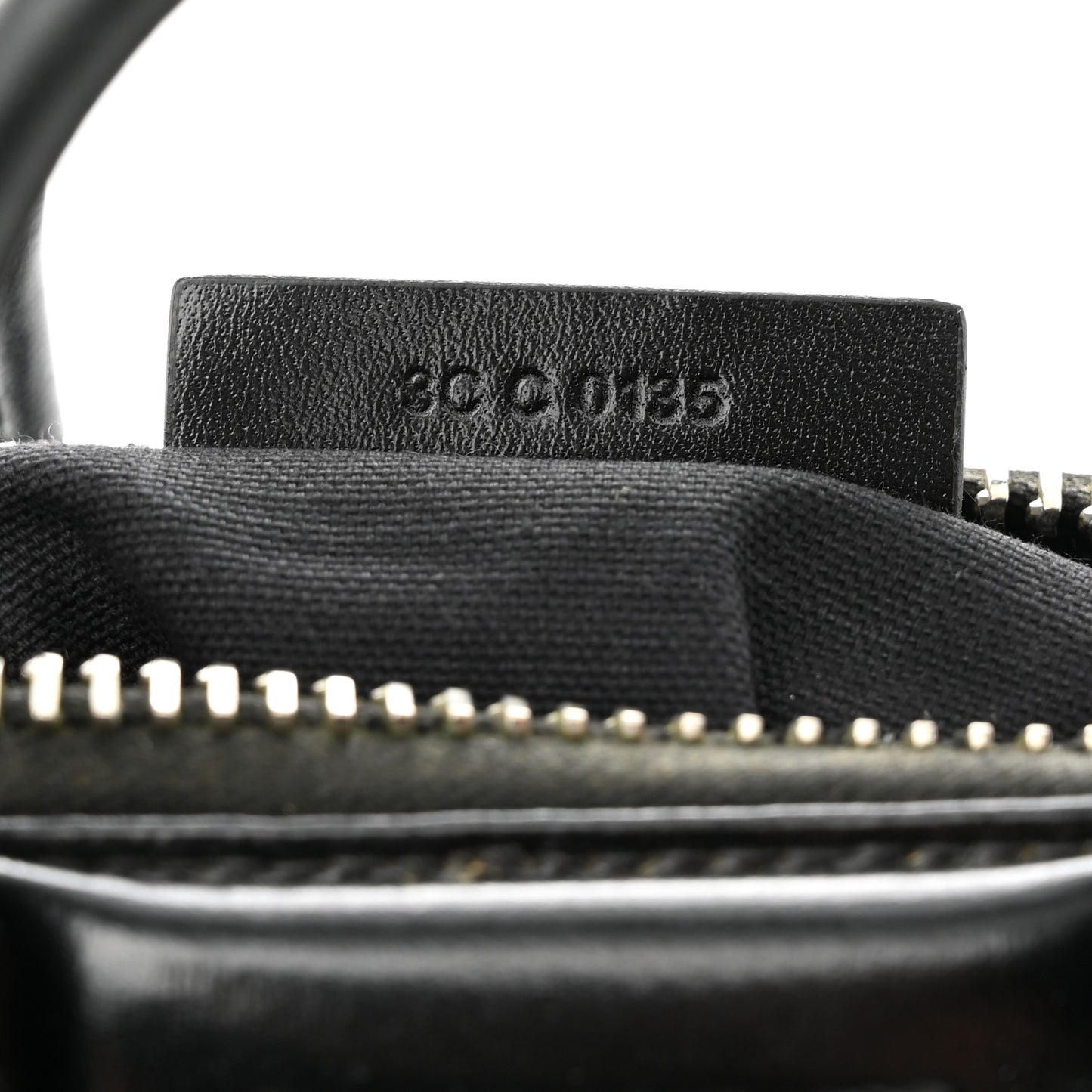 Shiny Lord Calfskin Mini Antigona Black