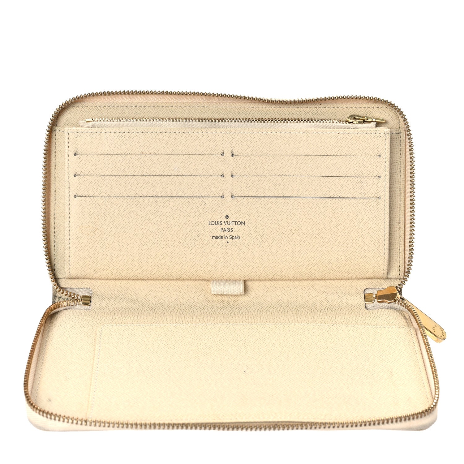 Louis Vuitton Damier Azur Zippy Organizer Wallet 5 of 10