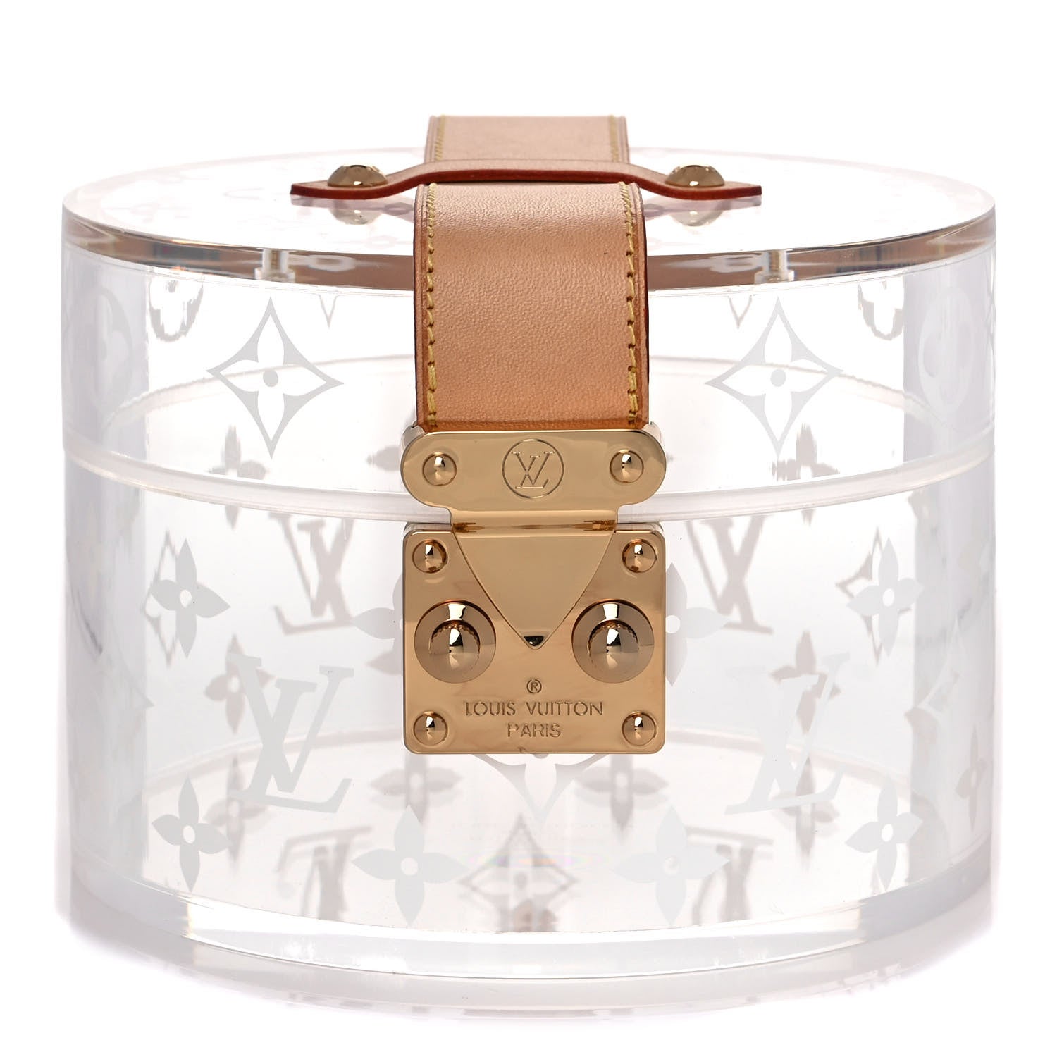 Louis Vuitton Transparent Plexiglass Box Scott 1 of 10