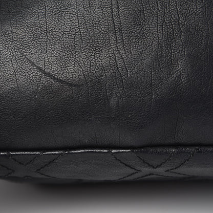 Chanel Calfskin Large Diamond Stitch Tote Black 12 of 16