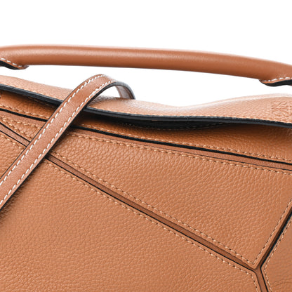 Loewe Calfskin Mini Puzzle Bag Tan 7 of 9